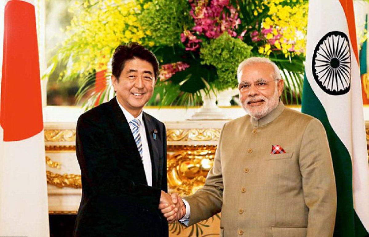 Shinzo Abe goes ga ga over Modis Make in India initiative in Japan